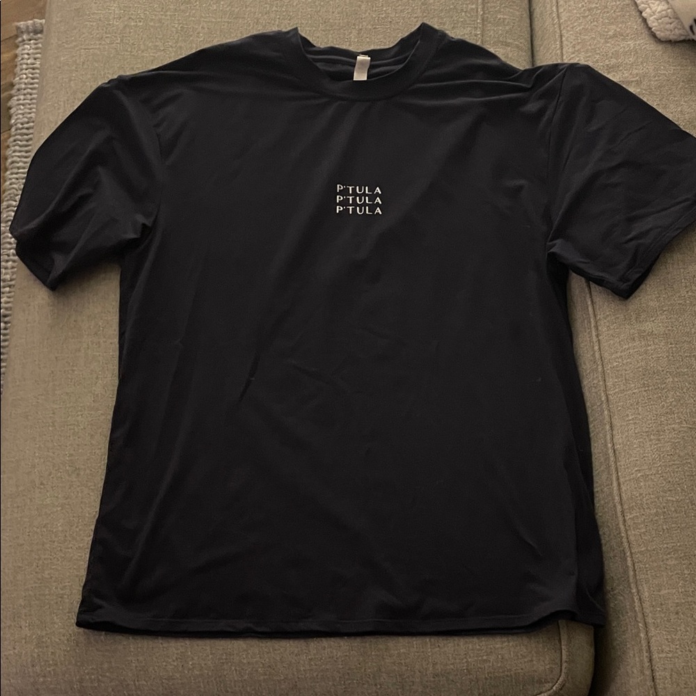 P'tula Men's Navy Short Sleeve Tee